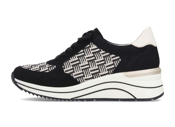 Remonte, sportliche Damen-Sneaker, Weite H, mit herausnehmbarem Fu&szlig;bett 